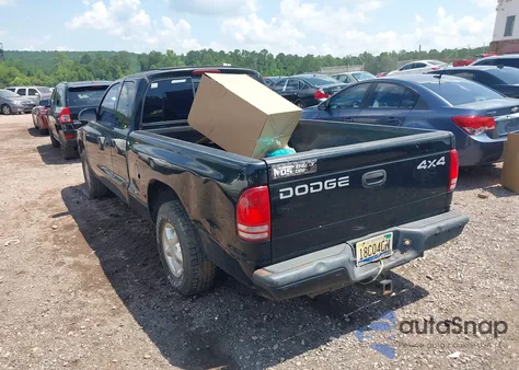 1999 Dodge Dakota Slt/Sport из США, поврежденный, VIN 1B7GL22X7XS281711